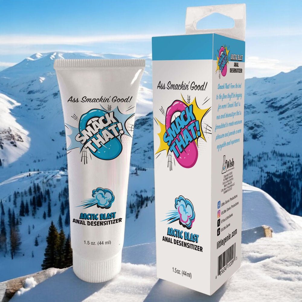 Smack That! Anal Desensitiser - Arctic Blast - Cooling Anal Desensitiser - 44 ml Tube - Silk and Sin