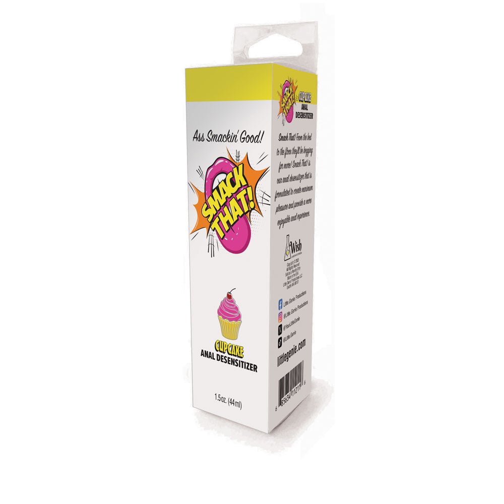 Smack That! Anal Desensitiser - Cupcake - Cupcake Flavoured Anal Desensitiser - 44 ml Tube - silkandsin
