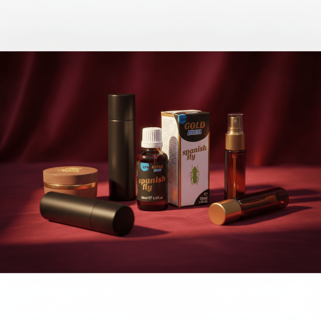 Spanish Fly Gold Men Drops 30ml - Silk and Sin