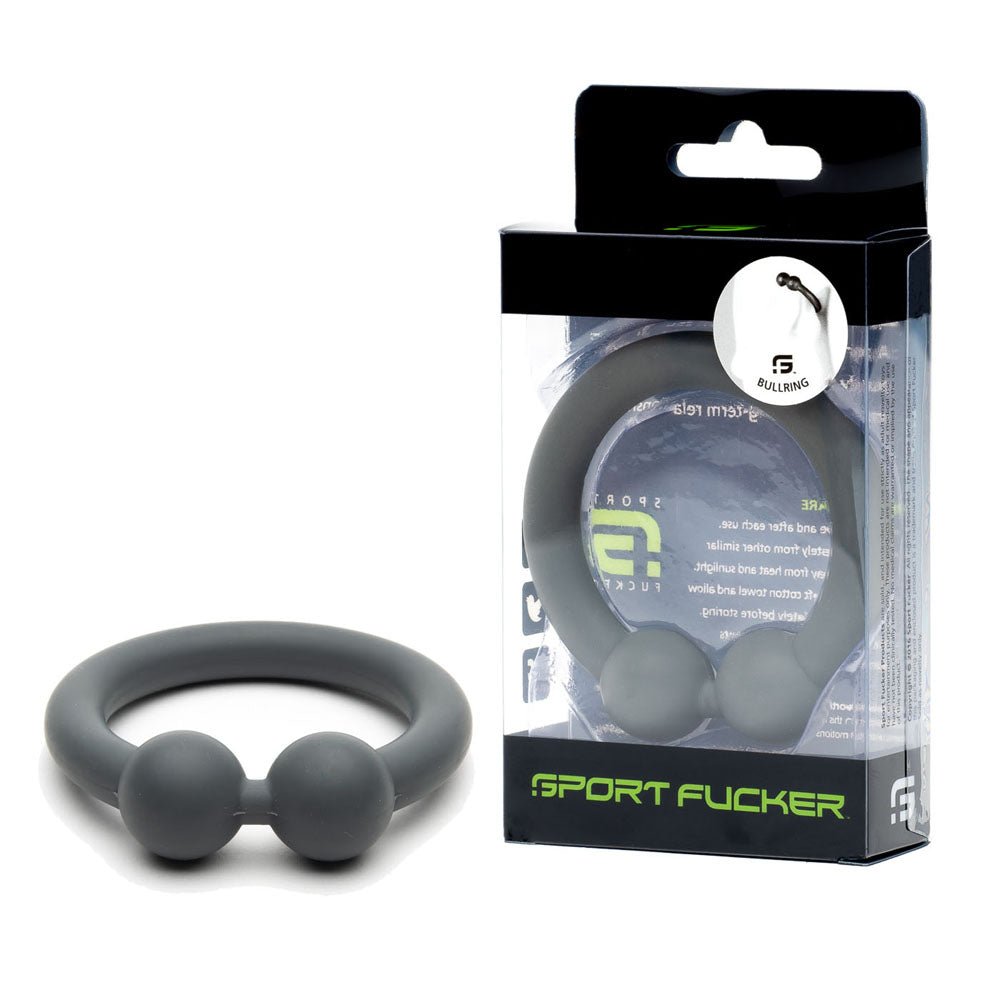 Sport Fucker Bullring - Grey Cock Ring - silkandsin
