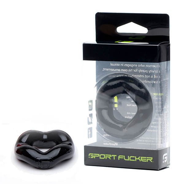 Sport Fucker Revolution Ring - Black Cock Ring - silkandsin