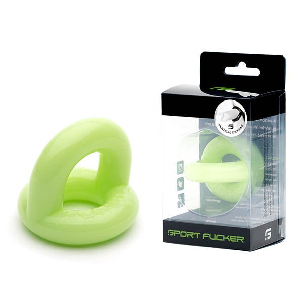 Sport Fucker Universal Cock Ring - Glow in Dark Cock & Balls Ring - silkandsin