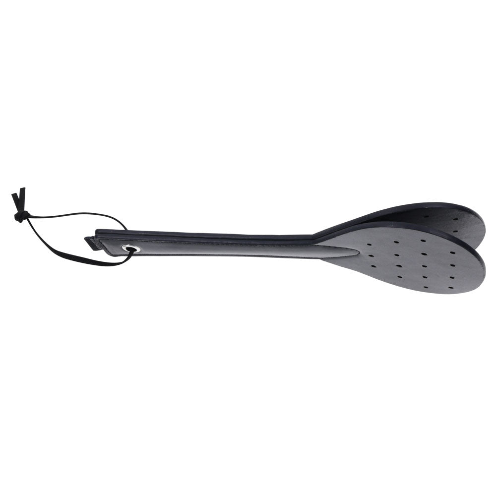 SPORTSHEETS Swift Spanker - Black Spanking Paddle - silkandsin