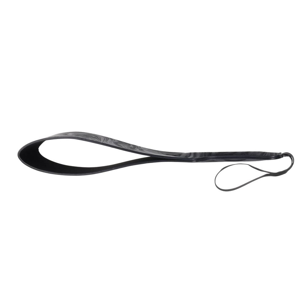 SPORTSHEETS Velvet Noir Loop Paddle - Black 42 cm Paddle - silkandsin