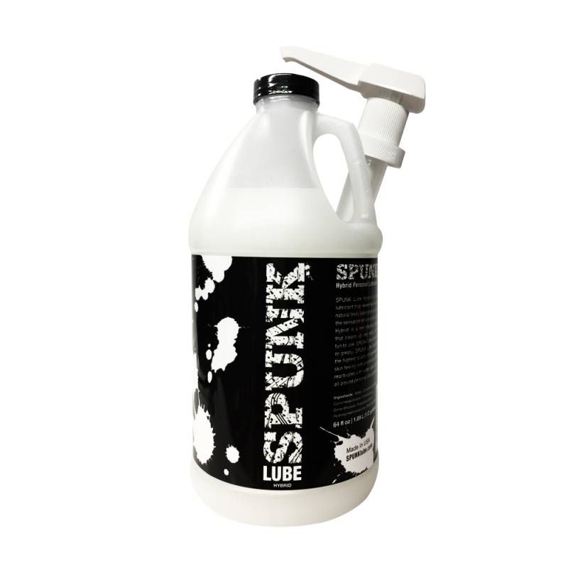 SPUNK Hybrid Lube 64oz/1.9L - Silk and Sin