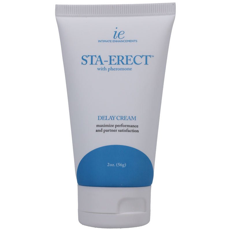 Sta-Erect - Delay Cream for Men - 56 g Tube - Silk and Sin