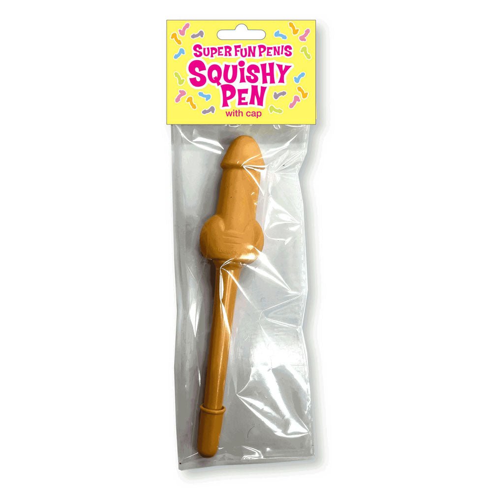 Super Fun Penis Squishy Pen - Novelty Pen - silkandsin