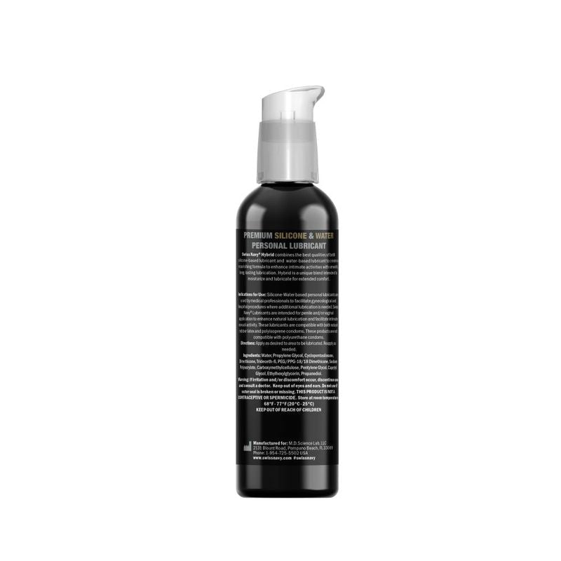Swiss Navy Hybrid Lubricant 2oz/59ml - silkandsin