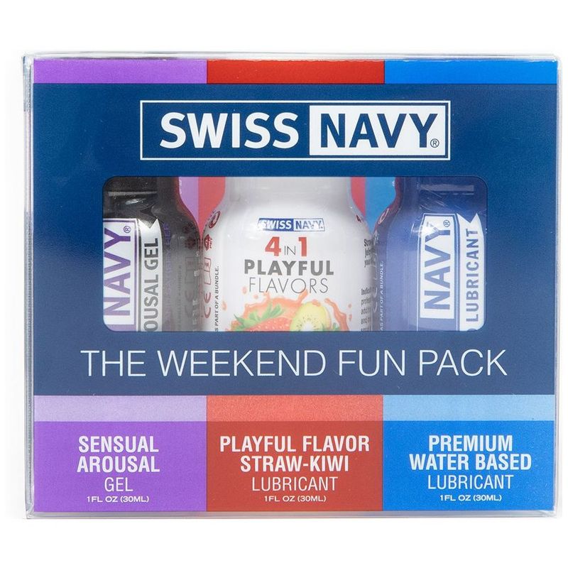 Swiss Navy Weekend Fun Pack - Silk and Sin
