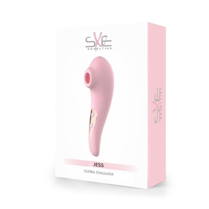 SXE Jess Vibrating and Sucking Clitoral Stimulator - silkandsin