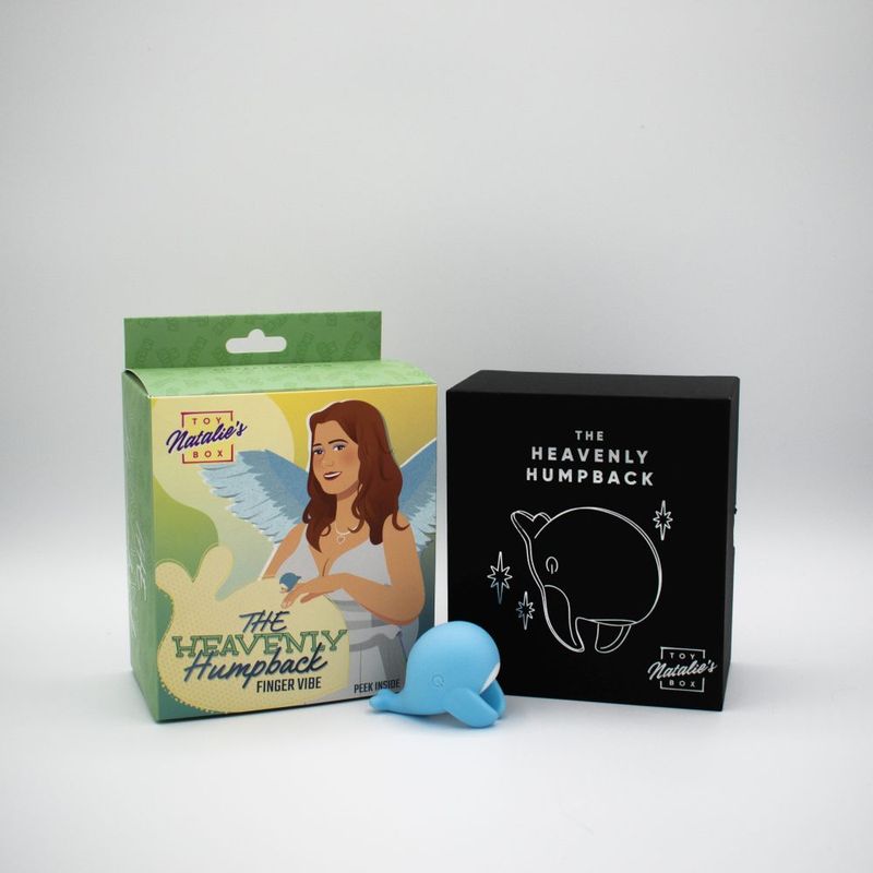 The Heavenly Humpback Finger Bullet Vibrator - Silk and Sin