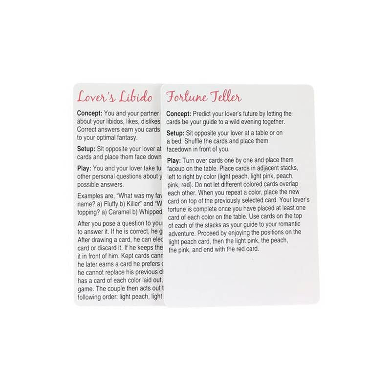 The Oral Sex Card Game - Silk and Sin