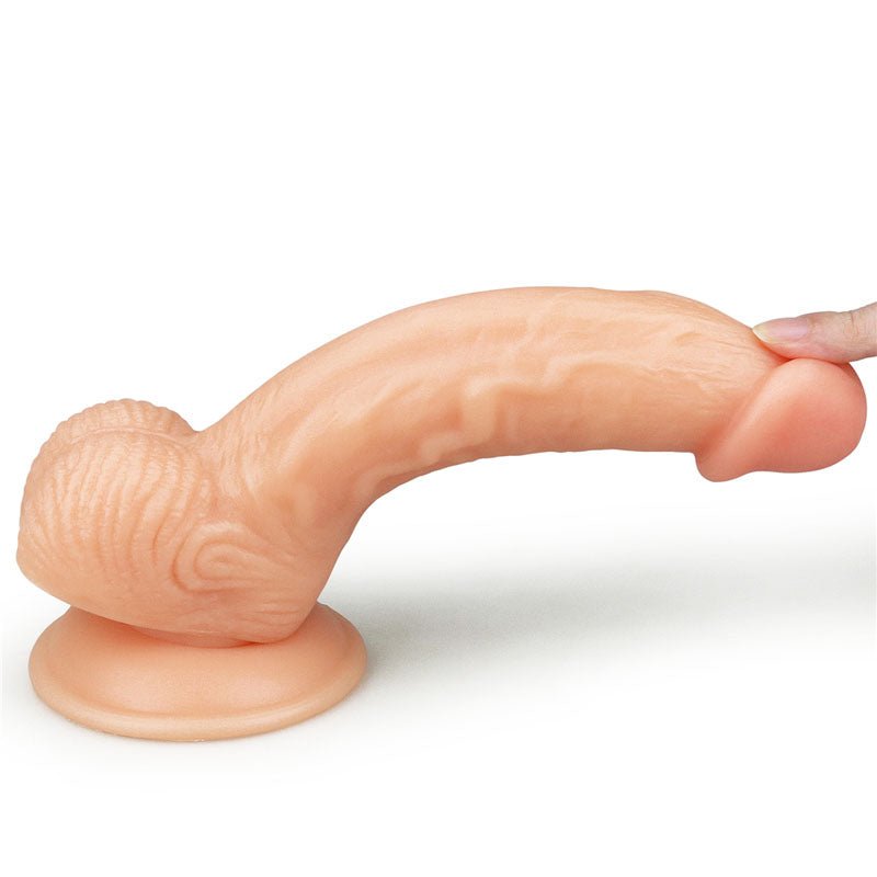 The Ultra Soft Dude - Flesh 20.3 cm (8'') Dong - Silk and Sin