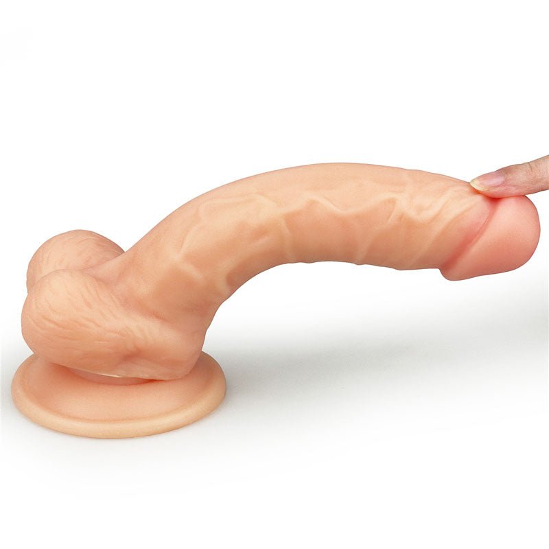 The Ultra Soft Dude - Flesh 20.3 cm (8'') Dong - Silk and Sin