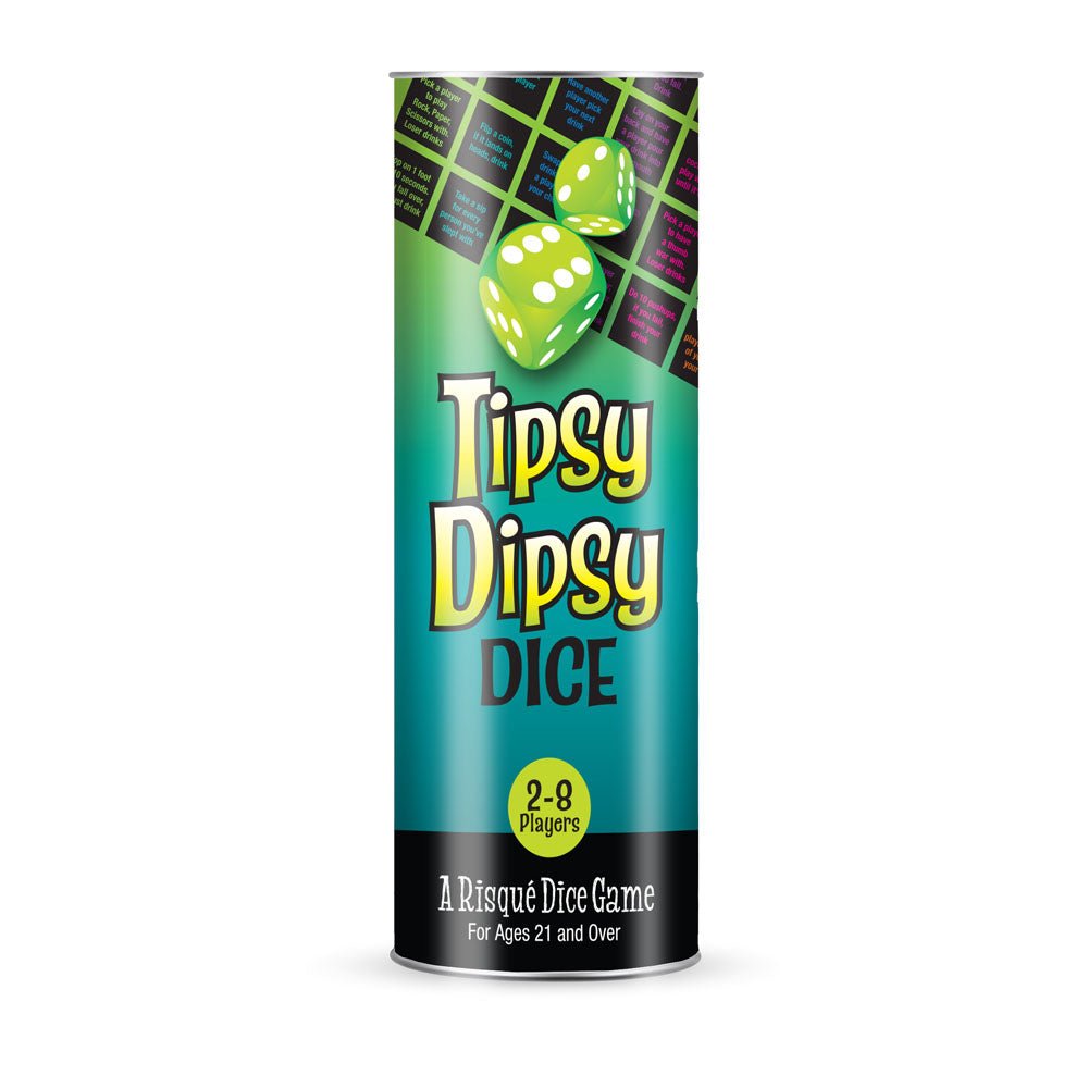 Tipsy Dipsy Dice - Drinking Game for Parties - Silk and Sin