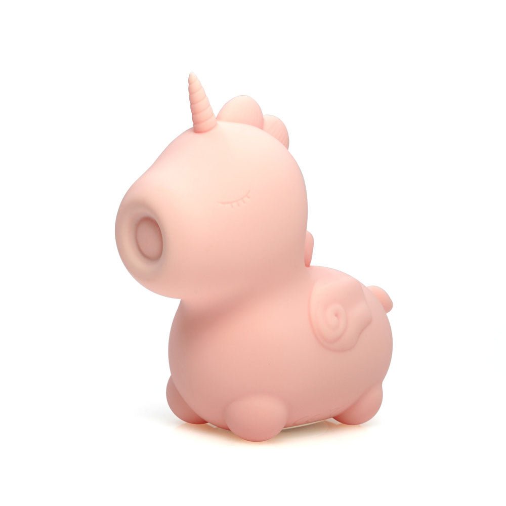 Unihorn - Heart Throb - Coral USB Rechargeable Flicking Stimulator - silkandsin