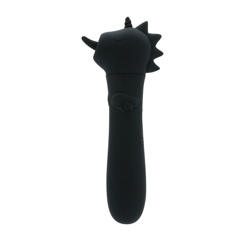 Unihorn - USB Bullet - Wild Spirit - Black USB Rechargeable Vibrating Bullet - silkandsin