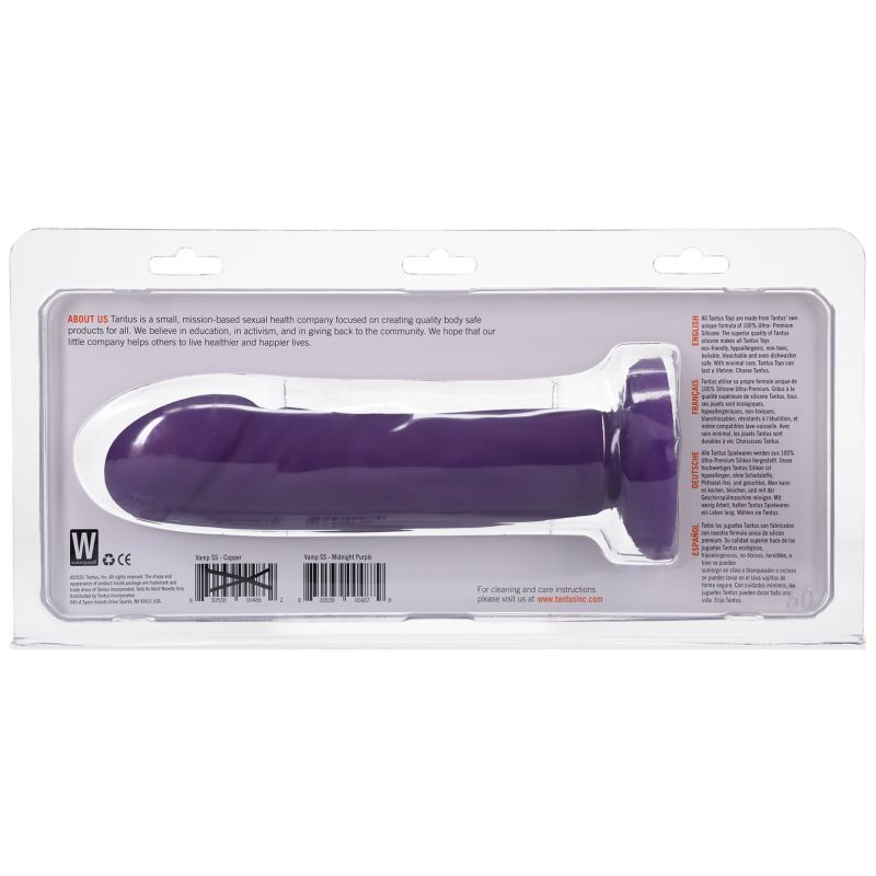 Vamp Soft Dildo Amethyst - Silk and Sin