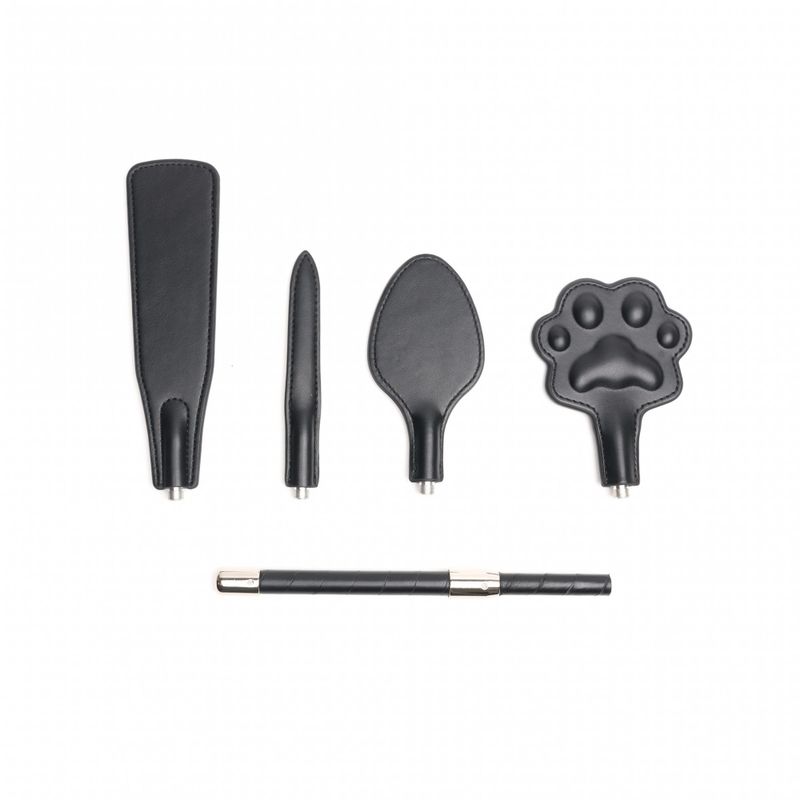 Vegan 4 Pc Interchangeable Tip Crop - Silk and Sin