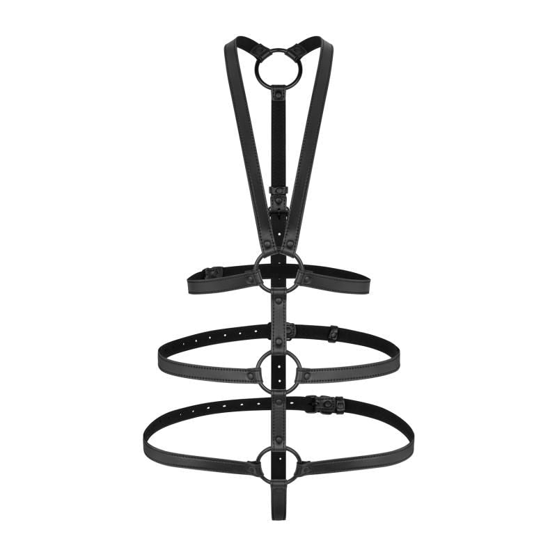 Vera Bondage Harness Black - Silk and Sin