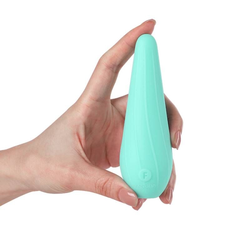 VibeSwirl Drip Shape Rechargeable Vibrator - Silk and Sin