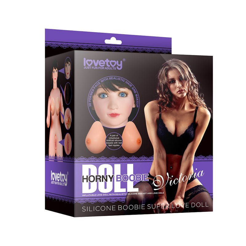 Victoria Horny Boobie Doll - Inflatable Love Doll - Silk and Sin