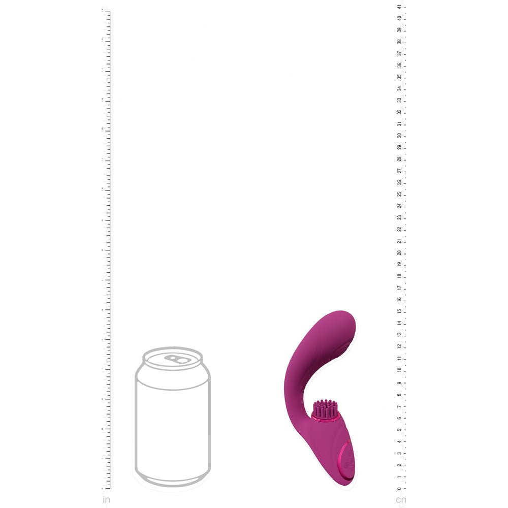 VIVE Gen - Pink - Pink USB Rechargeable Triple Motor Vibrator - silkandsin