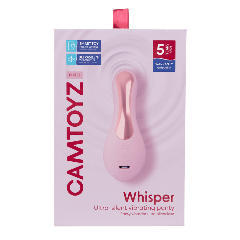 Whisper Silent App Controlled Panty Vibrator - Silk and Sin