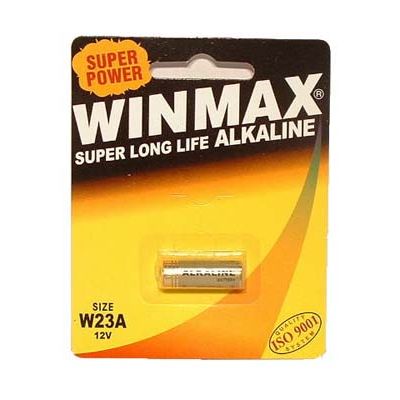 Winmax W23a Alkaline Battery - Alkaline Battery - W23A 1 Pack - silkandsin