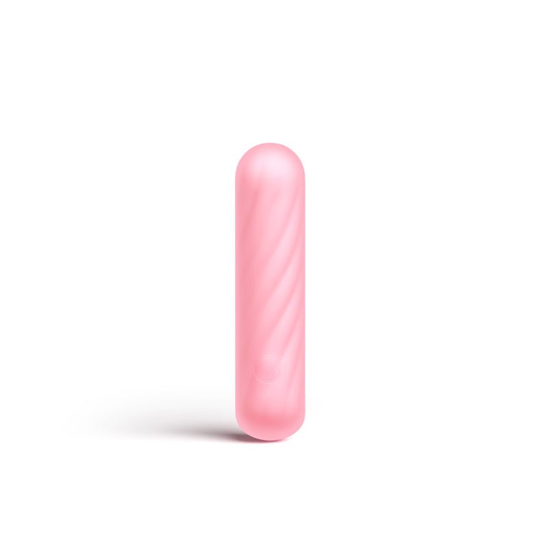X & O's Crave - Light Pink - Light Pink 10.5 cm USB Rechargeable Bullet - Silk and Sin