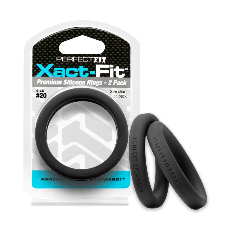 Xact-Fit 20 2in 2 Pk - Silk and Sin