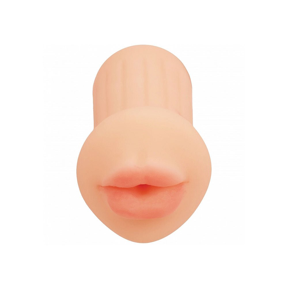 XKIN Raw - The Grip - Flesh 12 cm Mouth Stroker - Silk and Sin
