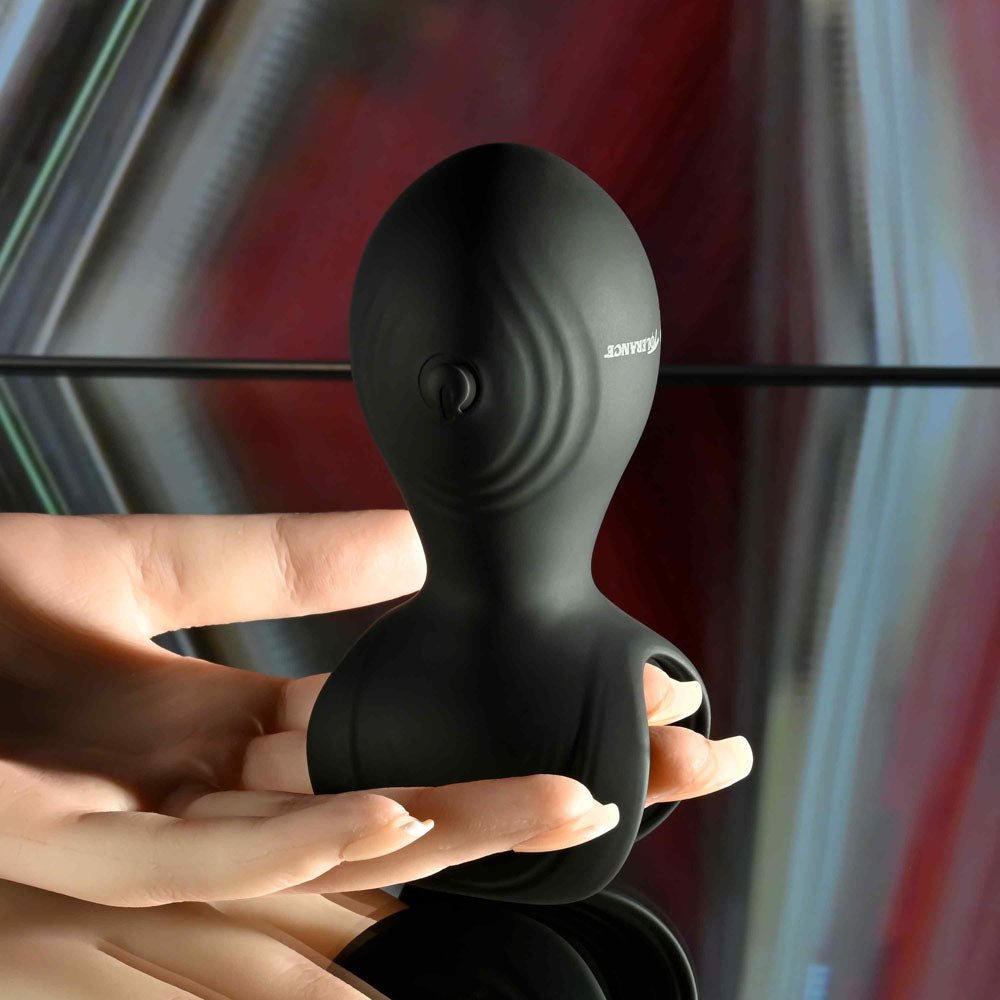 Zero Tolerance HANDY HELPER - Black USB Rechargeable Vibrating Stroker - silkandsin