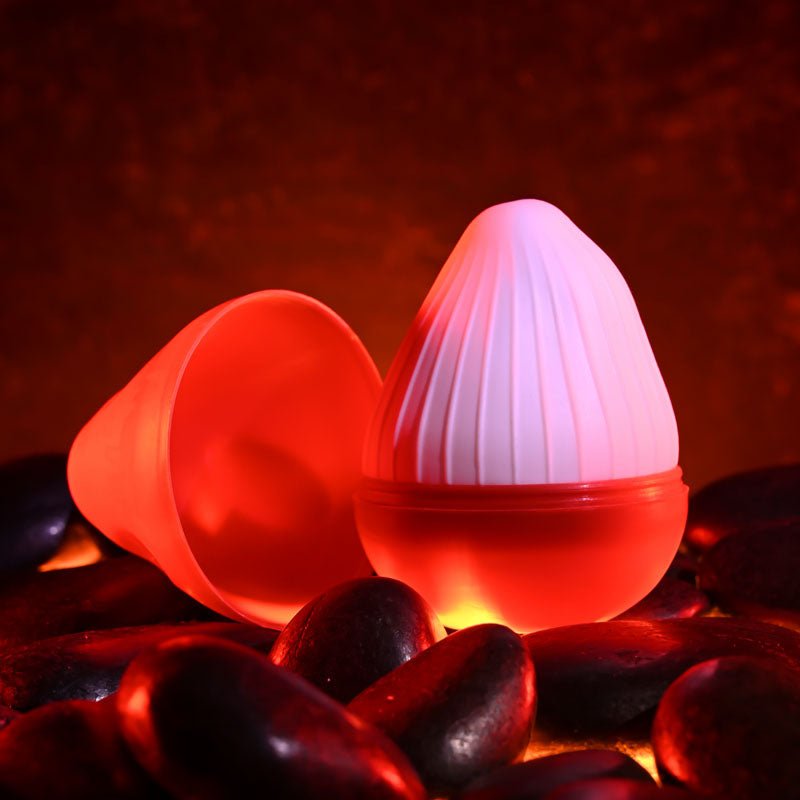 Zero Tolerance KRAKATOA - White Mini Stroker Egg - silkandsin