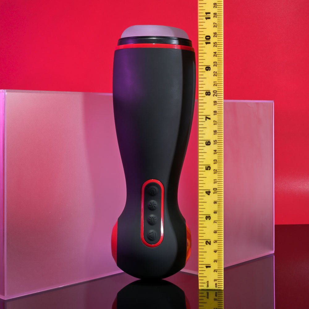 Zero Tolerance TIGHT SQUEEZE - USB Rechargeable Vibrating, Squeezing & Talking Stroker - silkandsin
