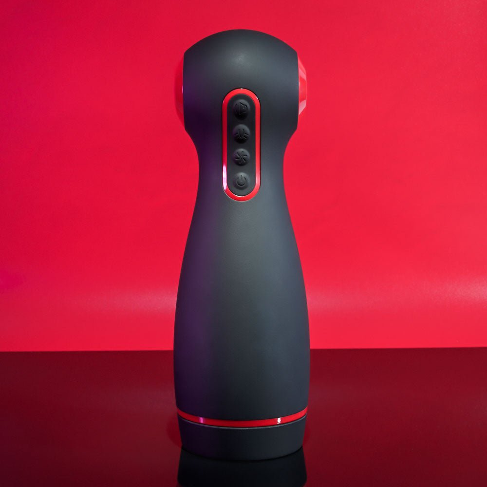 Zero Tolerance TIGHT SQUEEZE - USB Rechargeable Vibrating, Squeezing & Talking Stroker - silkandsin