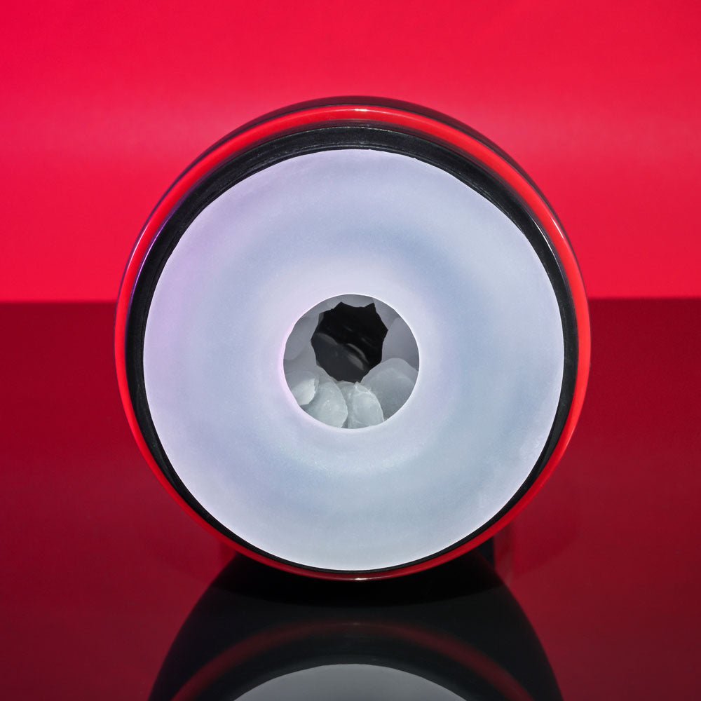 Zero Tolerance TIGHT SQUEEZE - USB Rechargeable Vibrating, Squeezing & Talking Stroker - silkandsin