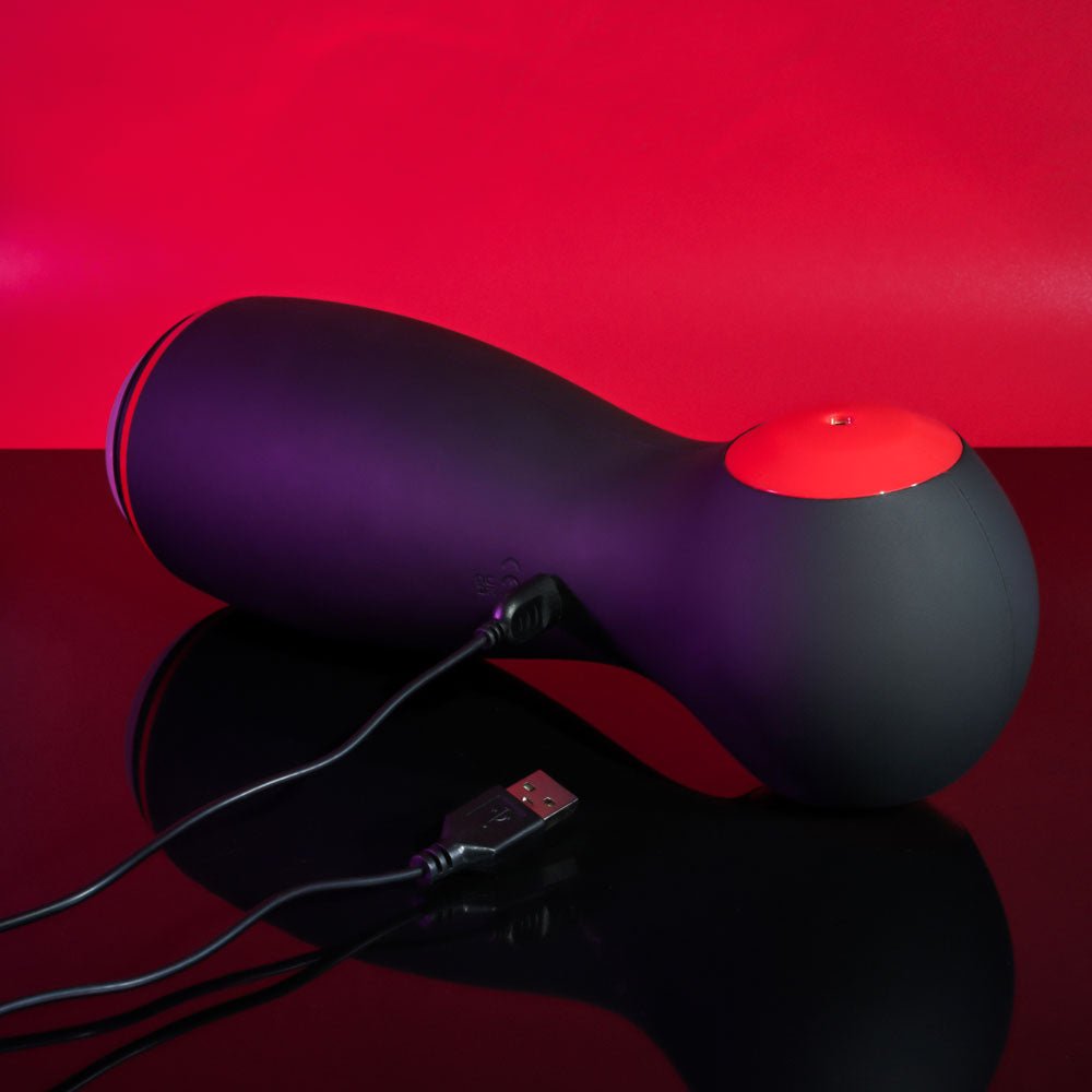 Zero Tolerance TIGHT SQUEEZE - USB Rechargeable Vibrating, Squeezing & Talking Stroker - silkandsin