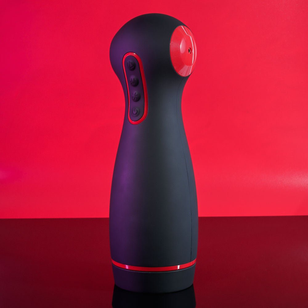 Zero Tolerance TIGHT SQUEEZE - USB Rechargeable Vibrating, Squeezing & Talking Stroker - silkandsin