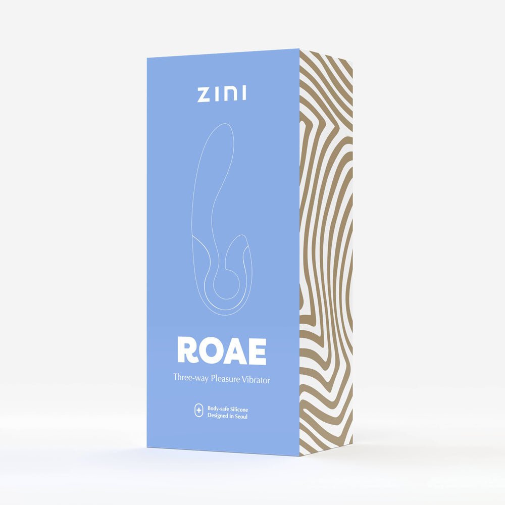 Zini Roae - Pink - Pink 19.5 cm USB Rechargeable Vibrator - silkandsin