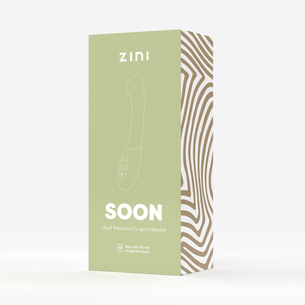 Zini Soon - Legion Blue 20 cm USB Rechargeable Vibrator - silkandsin