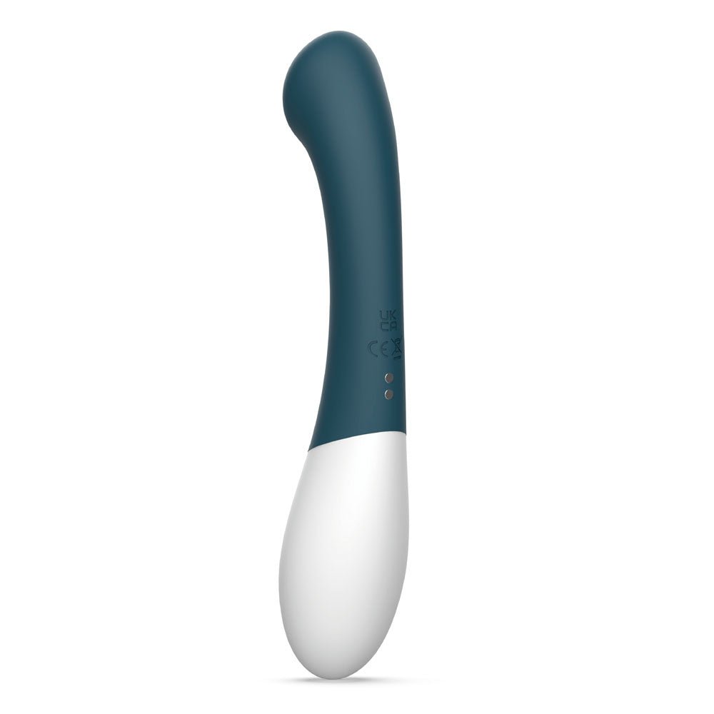 Zini Soon - Legion Blue 20 cm USB Rechargeable Vibrator - silkandsin