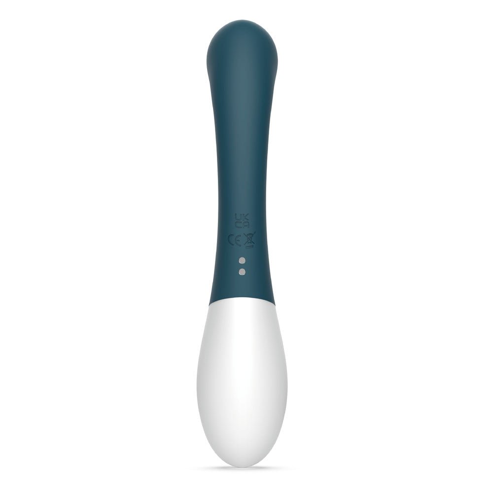 Zini Soon - Legion Blue 20 cm USB Rechargeable Vibrator - silkandsin