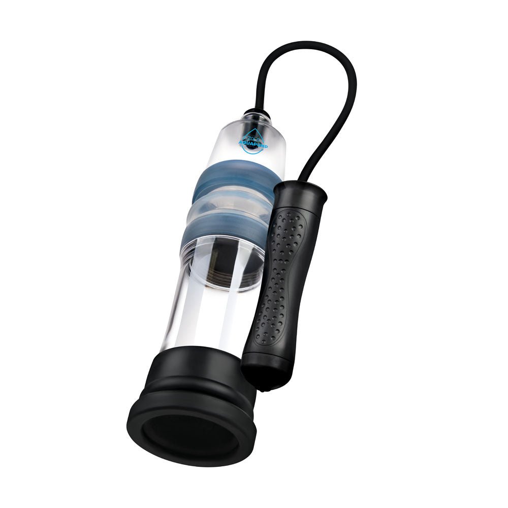 Zolo Aquapump Auto Pro - Clear Auto Water Penis Pump - silkandsin