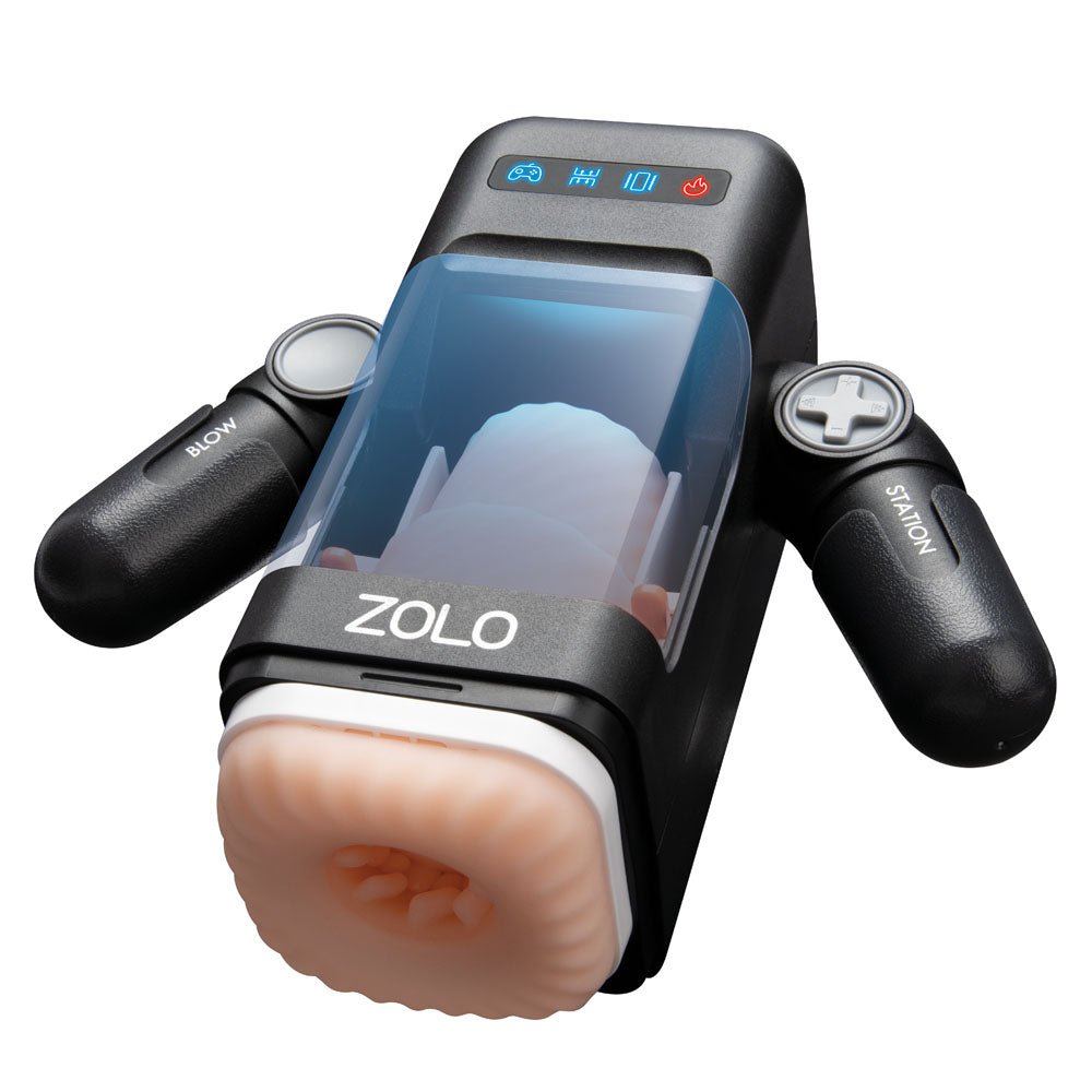 Zolo Blowstation - USB Rechargeable Auto Blowjob Masturbator - silkandsin