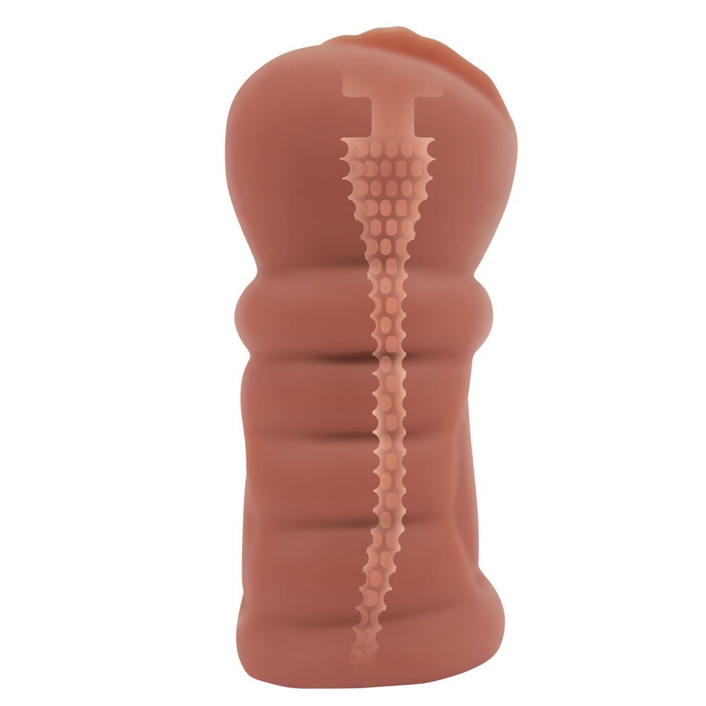 Zolo Stroke Off Latina Pussy Stroker - Tan Vagina Stroker - silkandsin