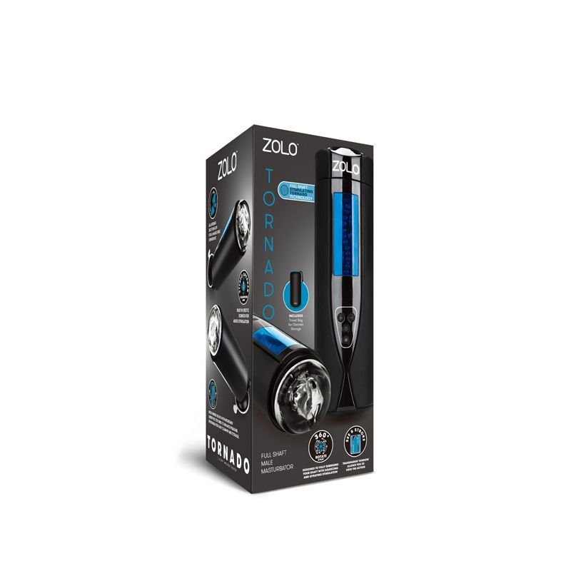 Zolo Tornado - USB Rechargeable Auto Masturbator - silkandsin