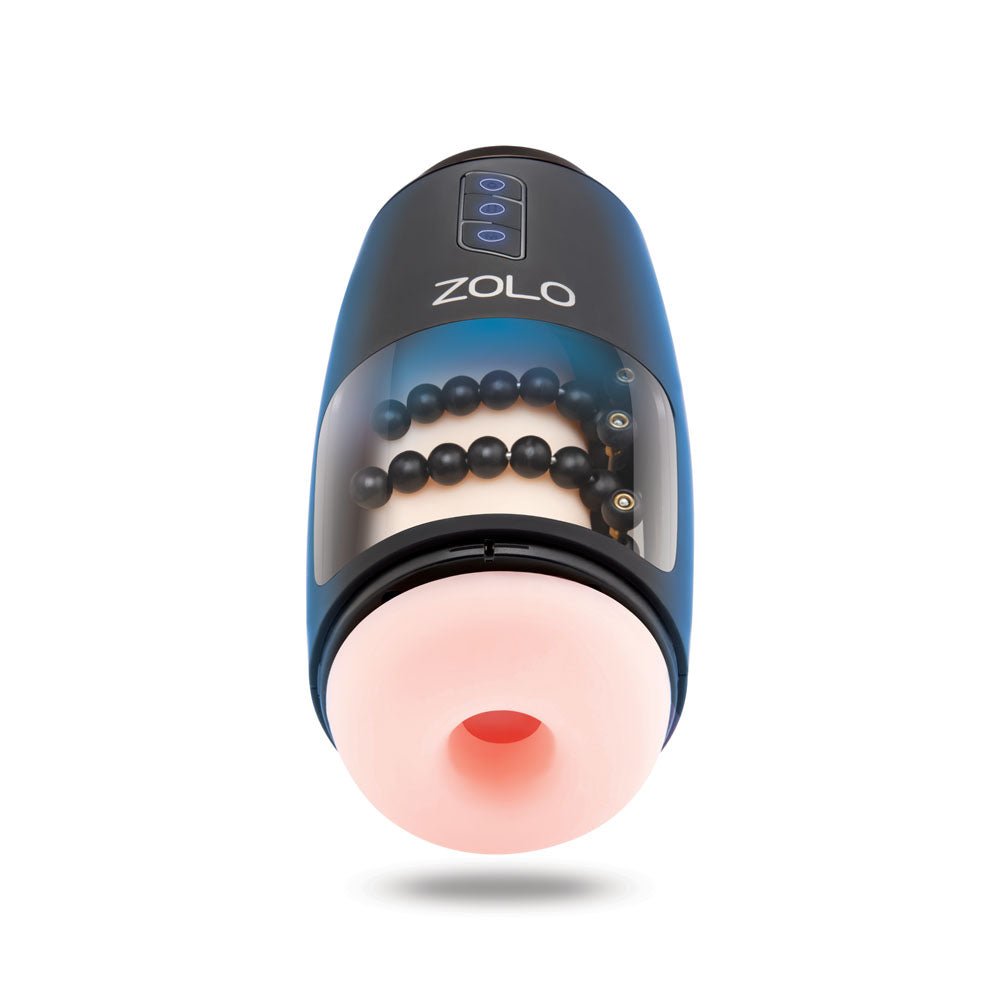 Zolo Upstroke - Flesh USB Rechargeable Auto Thrusting Masturbator - silkandsin