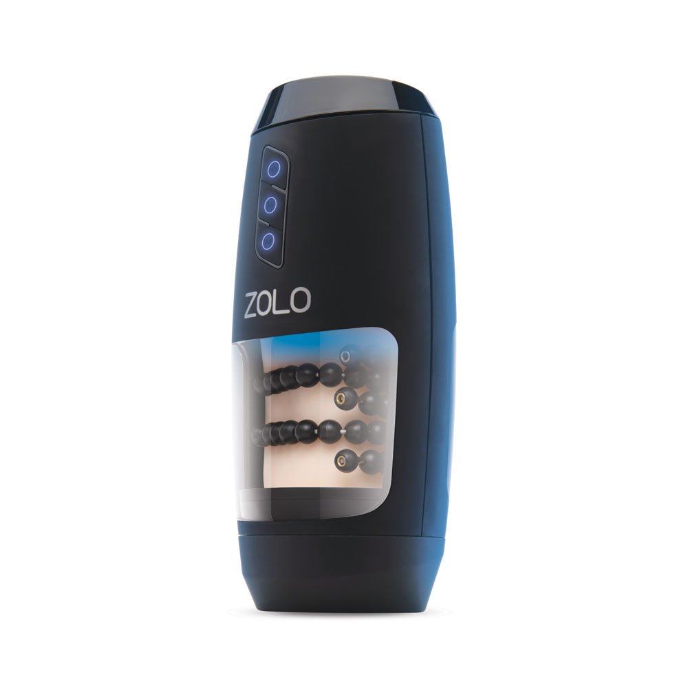 Zolo Upstroke - Flesh USB Rechargeable Auto Thrusting Masturbator - silkandsin