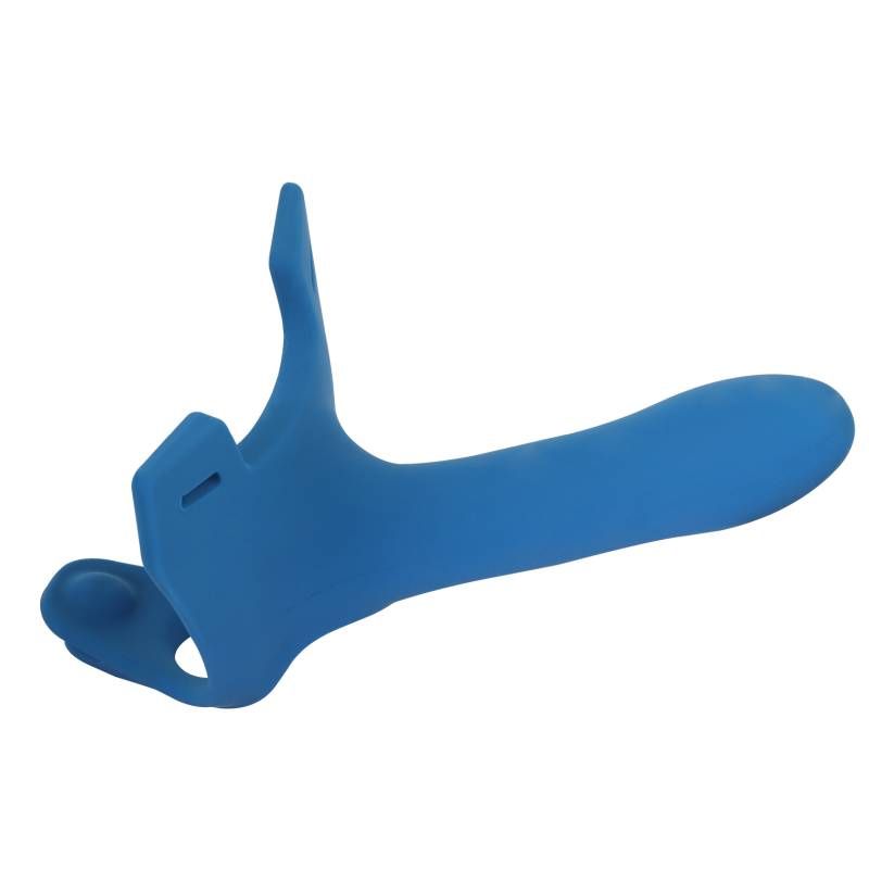 Zoro Strap-On 5.5in Blue - Silk and Sin